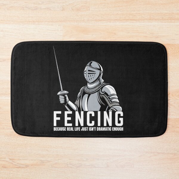 Item preview, Fencing. Because Real Life Just Isn`t Dramatic Enough. Funny designed and sold by Anniko Art Studio.