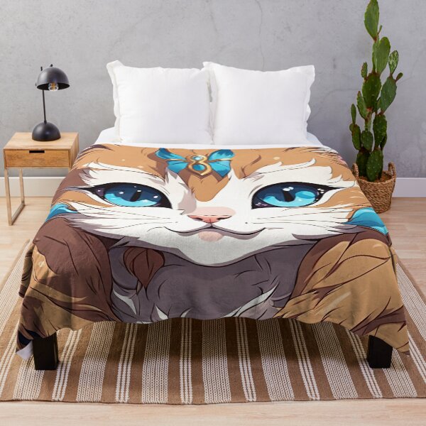 Item preview, Cute Blue eyed Cat Anime designed and sold by Juana-.