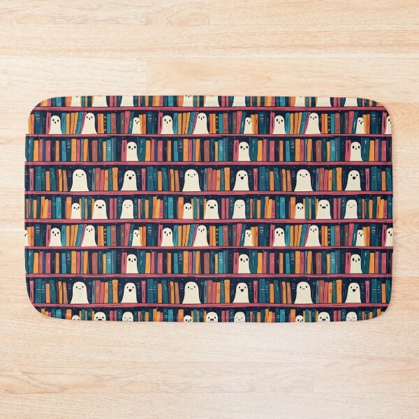 Item preview, Cute Ghosts on Bookshelf Happy Halloween Readers designed and sold by sheprint.