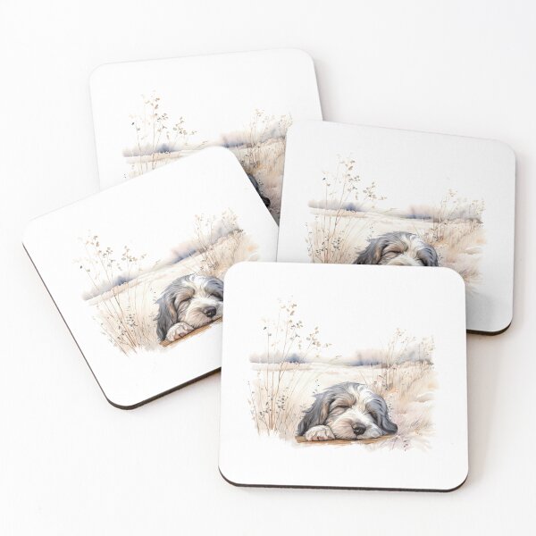 Item preview, Bearded Collie in Action designed and sold by AlexeyevZurga.