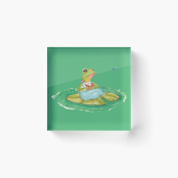 Item preview, Lilypad frog designed and sold by Eliza-Art-42.