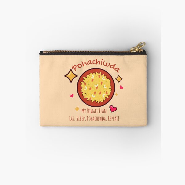 Item preview, My Diwali Plan: Eat, Sleep, Pohachiwda, Repeat designed and sold by Tulip Creators by This Definition.