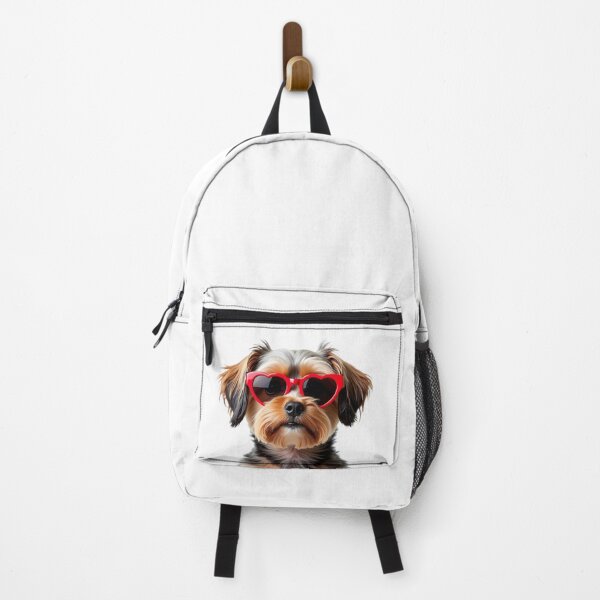 Item preview, Funny cool Havanese dog wearing a heart shape sunglasses designed and sold by LazyOwlStore.