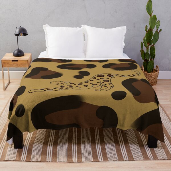 Item preview, Leopard pull-up in brown patch on sandy background and brown spots designed and sold by Valeripva.