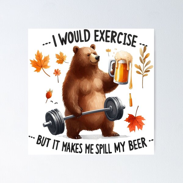 Item preview, Funny Exercise designed and sold by devonclemon.