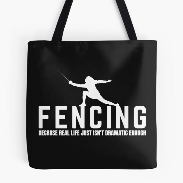 Item preview, Fencing. Because Real Life Just Isn't Dramatic Enough, Fencer, Fencing Lover designed and sold by Anniko Art Studio.