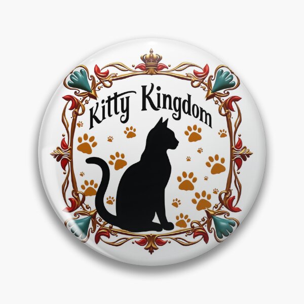 Artikelvorschau, "Kitty Kingdom" – Majestic National Cat Lovers T-Shirt für Katzenliebhaber entworfen und verkauft von AI-volution.