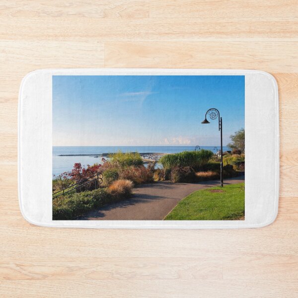 Item preview, View from Langmoor-Lister Gardens at Lyme Regis Dorset designed and sold by Dorset Girl.