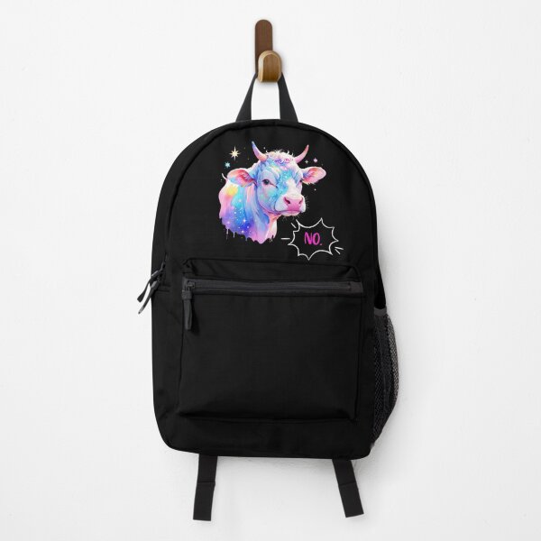 Item preview, Empowering Cow Art - Dark Background - The No Cow designed and sold by hojhojart.