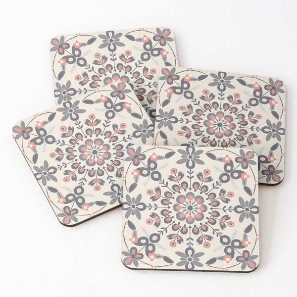 Item preview, Floral Crochet Mandala Pattern Design designed and sold by Dshoppin.