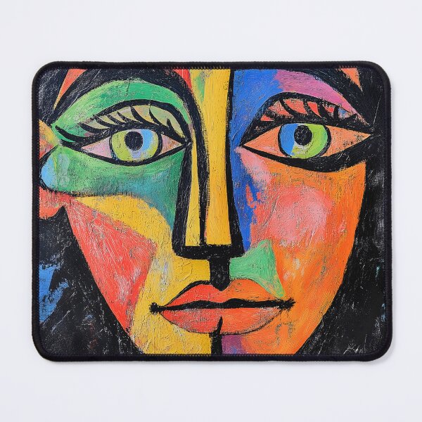 Item preview, Vibrant Abstract Face Art designed and sold by Soul-Sparks.