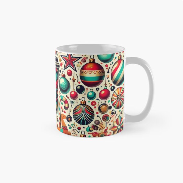 Item preview, Vintage Colorful Christmas Minimalist Aesthetics 2024 Trend designed and sold by The Art of Kkatarynka.