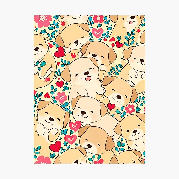 Item preview, Puppies pattern  designed and sold by Ash44444.