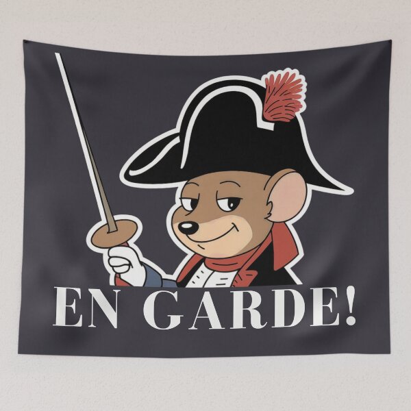 Item preview, En Garde! Funny Mouse, Fencing Enthusiasts, Fencing Lovers designed and sold by Anniko Art Studio.