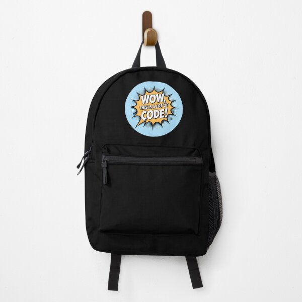 Item preview, Wow, This Is a Lot of Code! - Funny Speech Bubble Design designed and sold by UrbanPopDesigns.