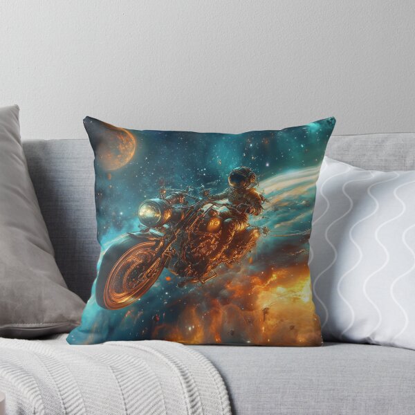 Item preview, Tank Girl on a Steam Punk Motorcycle in Space #1 designed and sold by Neonlolly.