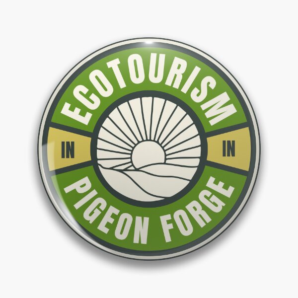 Item preview, Ecotourism in Pigeon Forge USA Green Logo designed and sold by Vintage-TM.