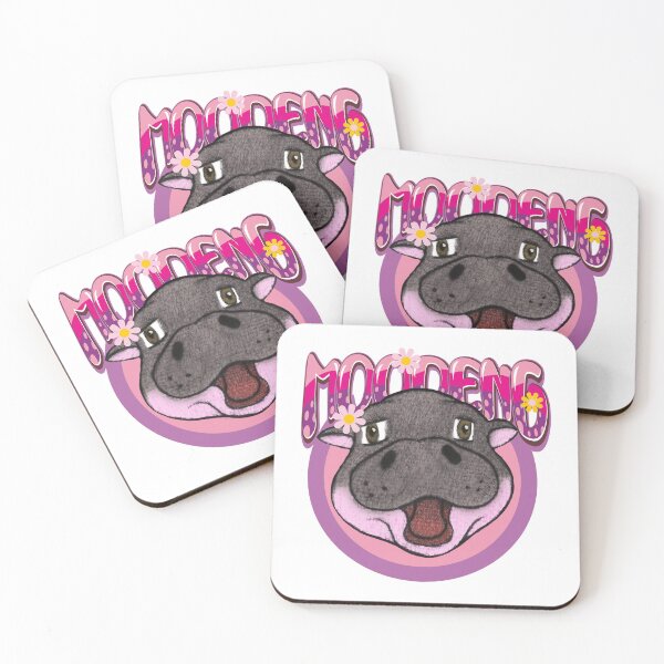 Item preview, Hippopotamus Moodeng – Cute and Funny Hippo designed and sold by Kopiopang studio.