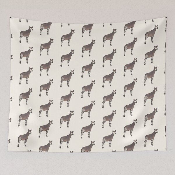 Item preview, Okapi illustration  designed and sold by Artofmayara.