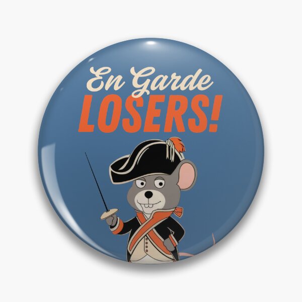 Item preview, En Garde Losers! Funny Mouse, Fencing, Fencing Enthusiasts designed and sold by Anniko Art Studio.