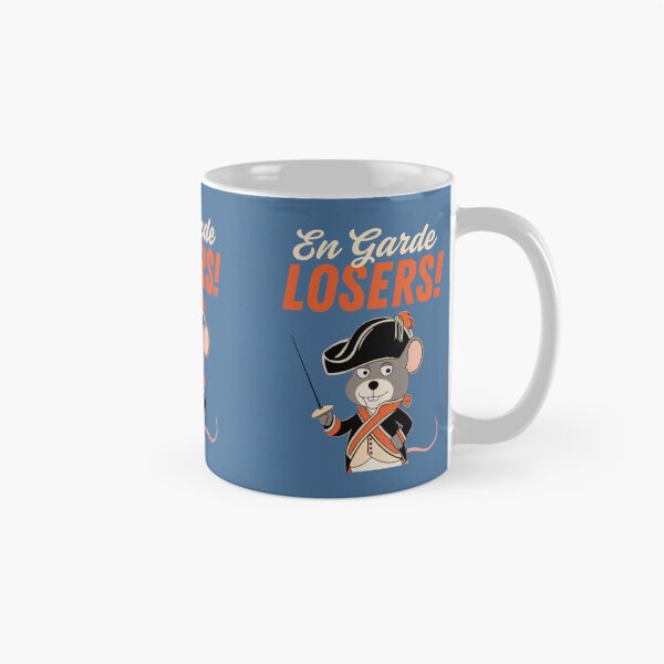 Item preview, En Garde Losers! Funny Mouse, Fencing, Fencing Enthusiasts designed and sold by Anniko Art Studio.
