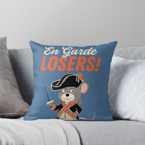 Item preview, En Garde Losers! Funny Mouse, Fencing, Fencing Enthusiasts designed and sold by Anniko Art Studio.
