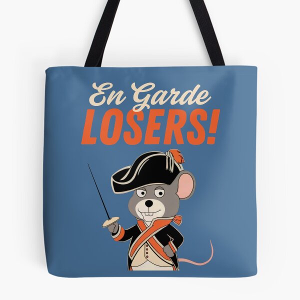 Item preview, En Garde Losers! Funny Mouse, Fencing, Fencing Enthusiasts designed and sold by Anniko Art Studio.
