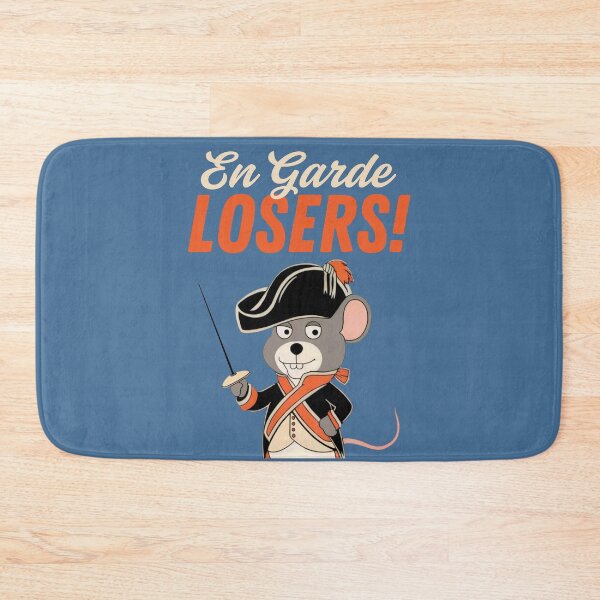 Item preview, En Garde Losers! Funny Mouse, Fencing, Fencing Enthusiasts designed and sold by Anniko Art Studio.