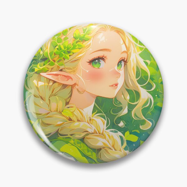 Artikelvorschau, Zauberhafter Waldelfen-Aufkleber - Von der Natur inspirierter Fantasy-Vinylaufkleber entworfen und verkauft von Pocket Money Stickers.
