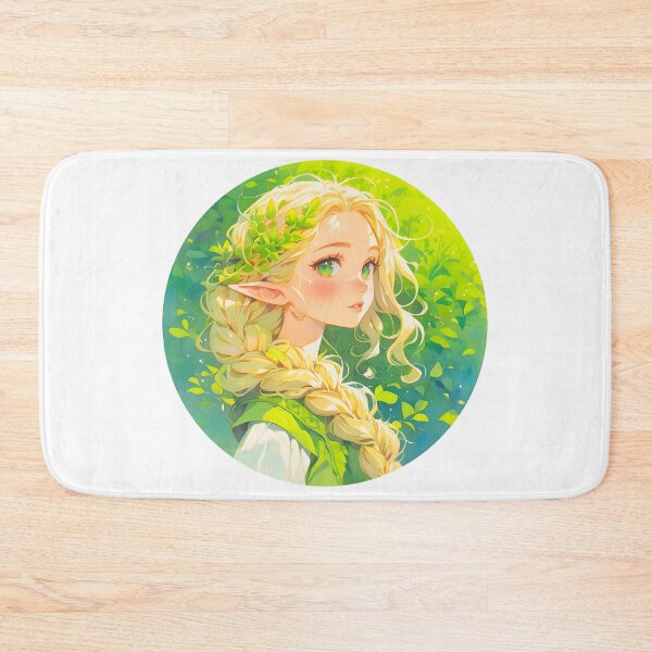 Item preview, Enchanting Forest Elf Sticker - Nature-Inspired Fantasy Vinyl Decal designed and sold by Pocket Money Stickers.