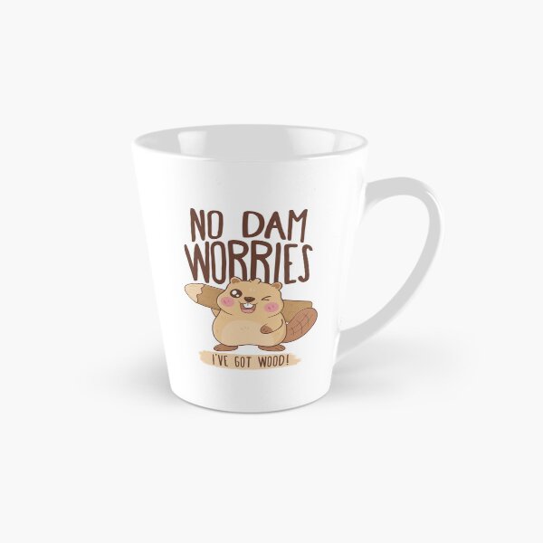 Item preview, No Dam Worries I've Got Wood- Beaver Design designed and sold by KawaiiKittan.