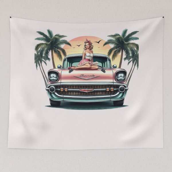 Item preview, “Retro Glamour: Charm and Audacity of Pin-Ups” designed and sold by CHRIST5000.