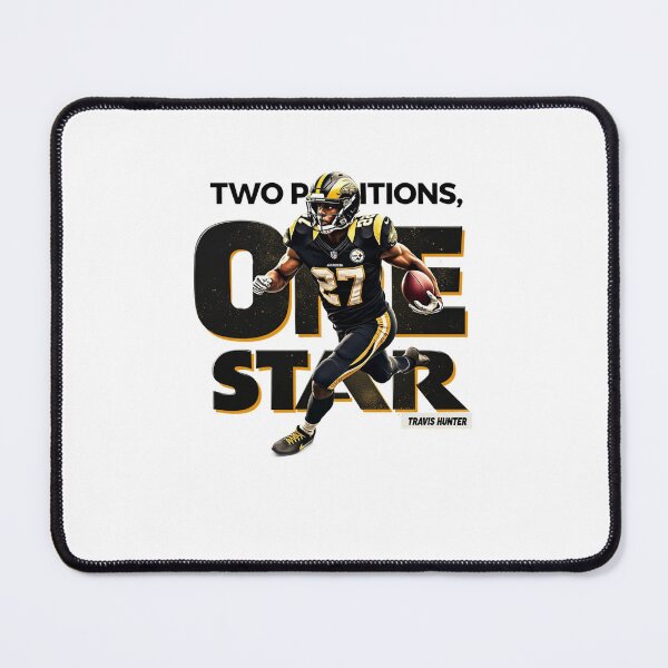 Item preview, Two Positions, One Star – Travis Hunter designed and sold by TauqeerArts.