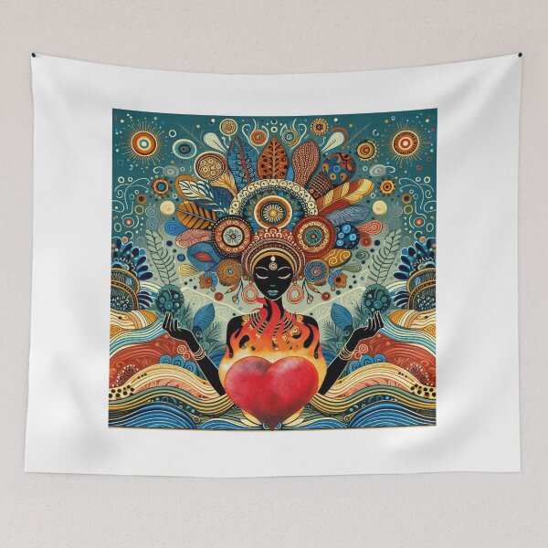 Item preview, Mystical Heart designed and sold by ZenOfAIarts.
