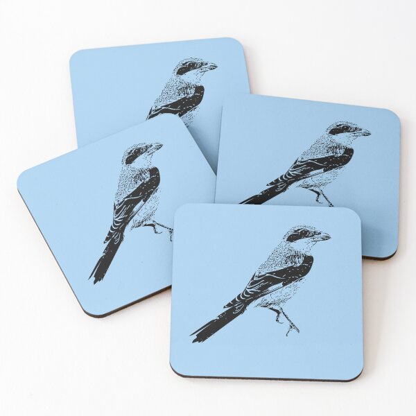 Item preview, Lesser Gray Shrike Black Design  designed and sold by designsasstultd.
