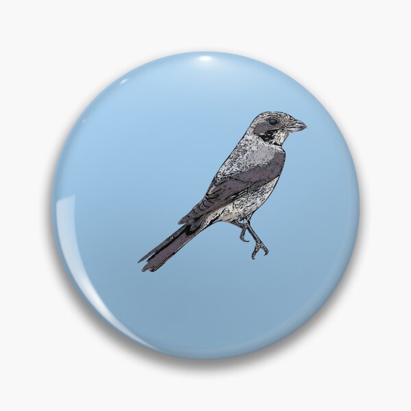 Item preview, Lesser Gray Shrike Black Alternate Design  designed and sold by designsasstultd.