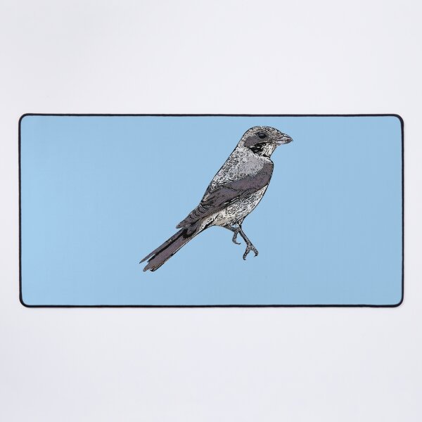 Item preview, Lesser Gray Shrike Black Alternate Design designed and sold by designsasstultd.