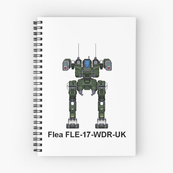 Item preview, Flea FLE-17-WDR-UK - Inner Sphere BattleMech designed and sold by DagleysDesigns.