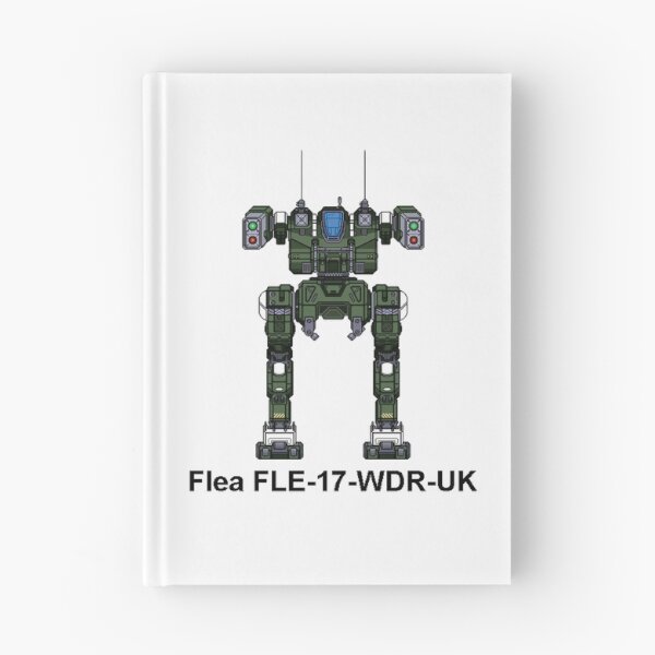 Item preview, Flea FLE-17-WDR-UK - Inner Sphere BattleMech designed and sold by DagleysDesigns.