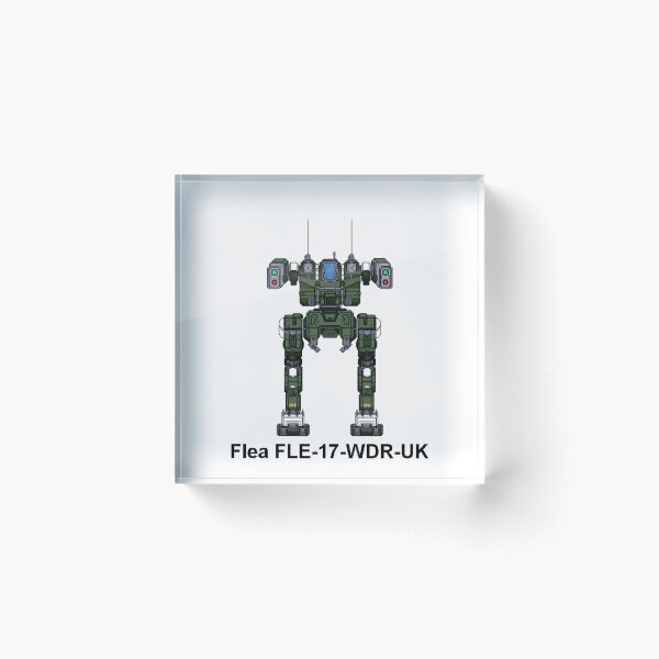 Item preview, Flea FLE-17-WDR-UK - Inner Sphere BattleMech designed and sold by DagleysDesigns.