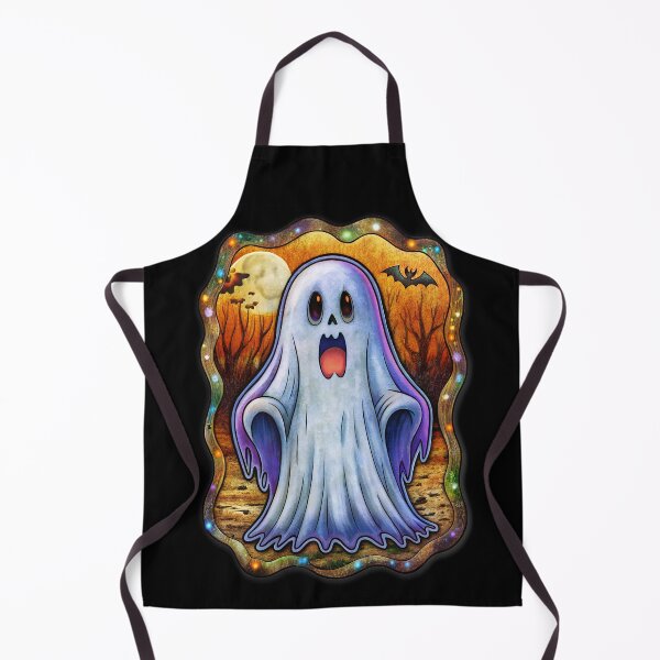 Item preview, Ghost, horror, halloween sticker, halloween style, print, cover art designed and sold by Yunasak.