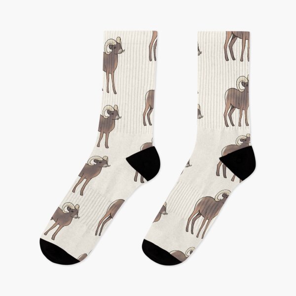 Item preview, Cute bighorn sheep illustration  designed and sold by Artofmayara.