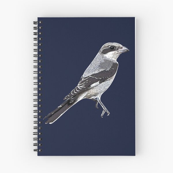 Item preview, Lesser Gray Shrike White Alternate Design  designed and sold by designsasstultd.