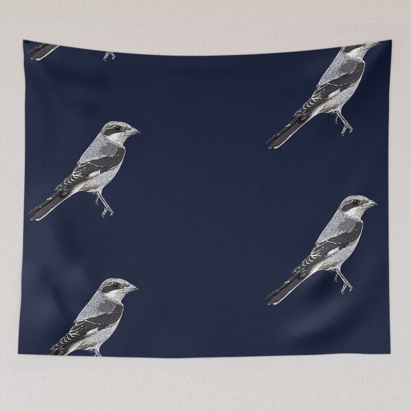 Item preview, Lesser Gray Shrike White Alternate Design  designed and sold by designsasstultd.