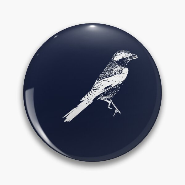 Item preview, Lesser Gray Shrike White Design  designed and sold by designsasstultd.