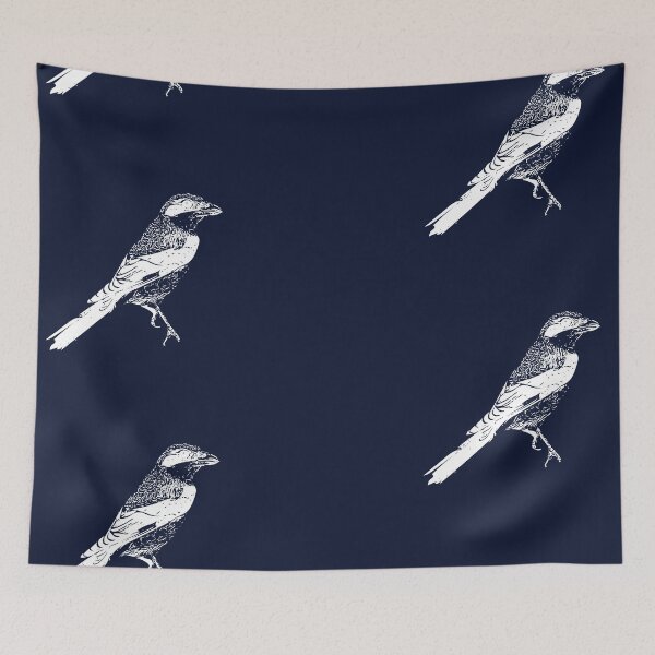 Item preview, Lesser Gray Shrike White Design  designed and sold by designsasstultd.
