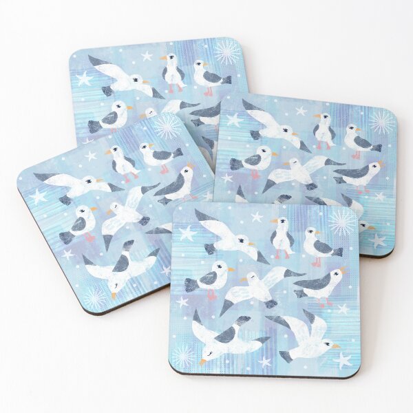 Item preview, Seagulls designed and sold by smccreadieart.