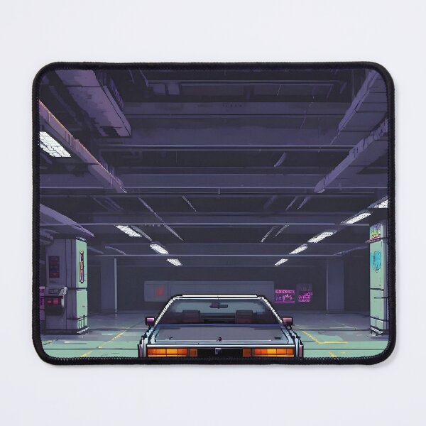 Item preview, Pixel Art Cyberpunk Vintage Car designed and sold by papi1998.