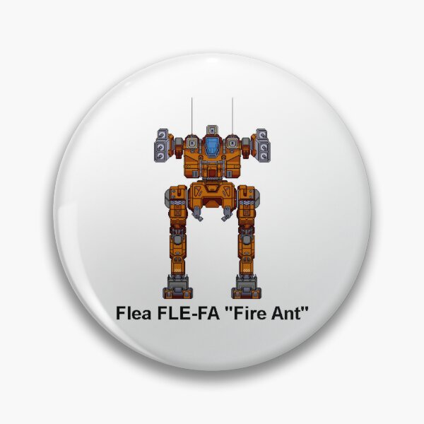 Item preview, Flea FLE-FA "Fire Ant" - Inner Sphere BattleMech designed and sold by DagleysDesigns.