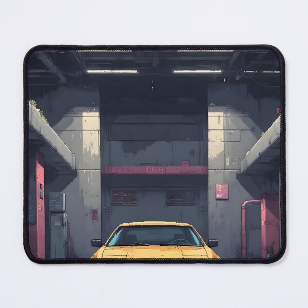 Item preview, Pixel Art Cyberpunk Vintage Car designed and sold by papi1998.